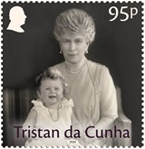 Princess Elizabeth with her grandmother Mary of Teck Princess Elizabeth with her grandmother Mary of Teck