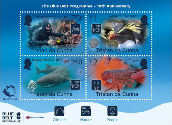 10th Anniversary of the Blue Belt Programme: Souvenir Sheet