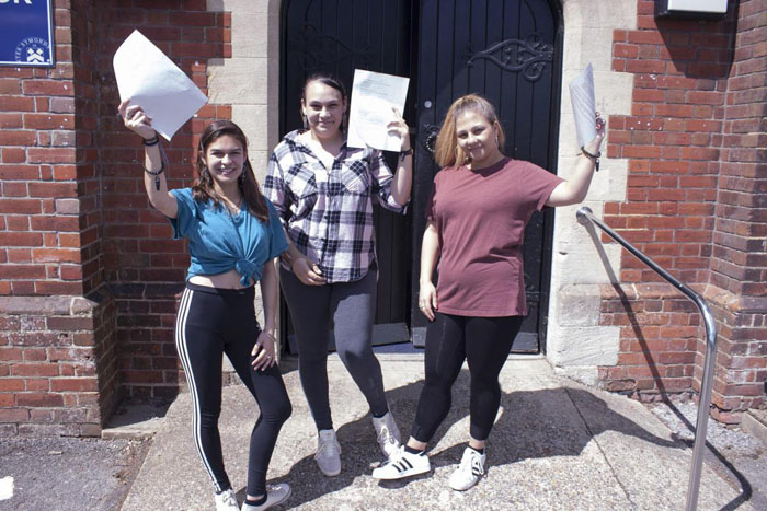 Jade Repetto, Rhyanna Swain and Janice Green