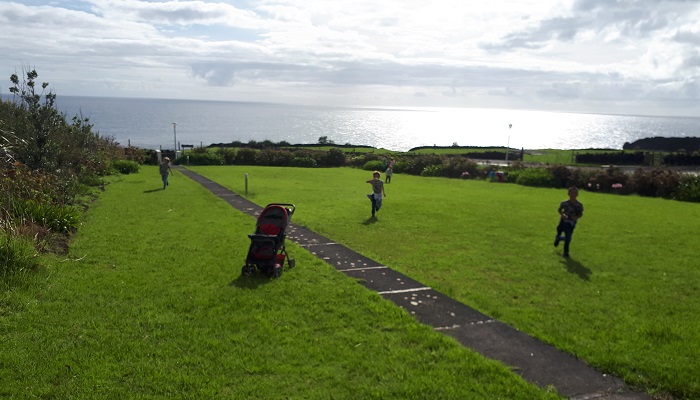 Running back with found 'eggs'