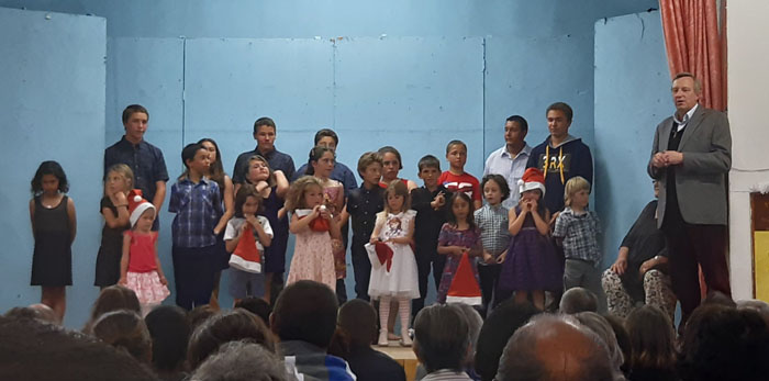 Admin Steve Townsend's thank you speech at the end of the show