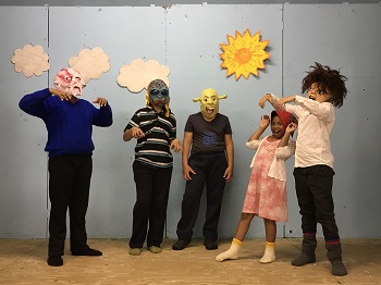 St Mary's School Christmas Play - Deanna with the Okalolies.